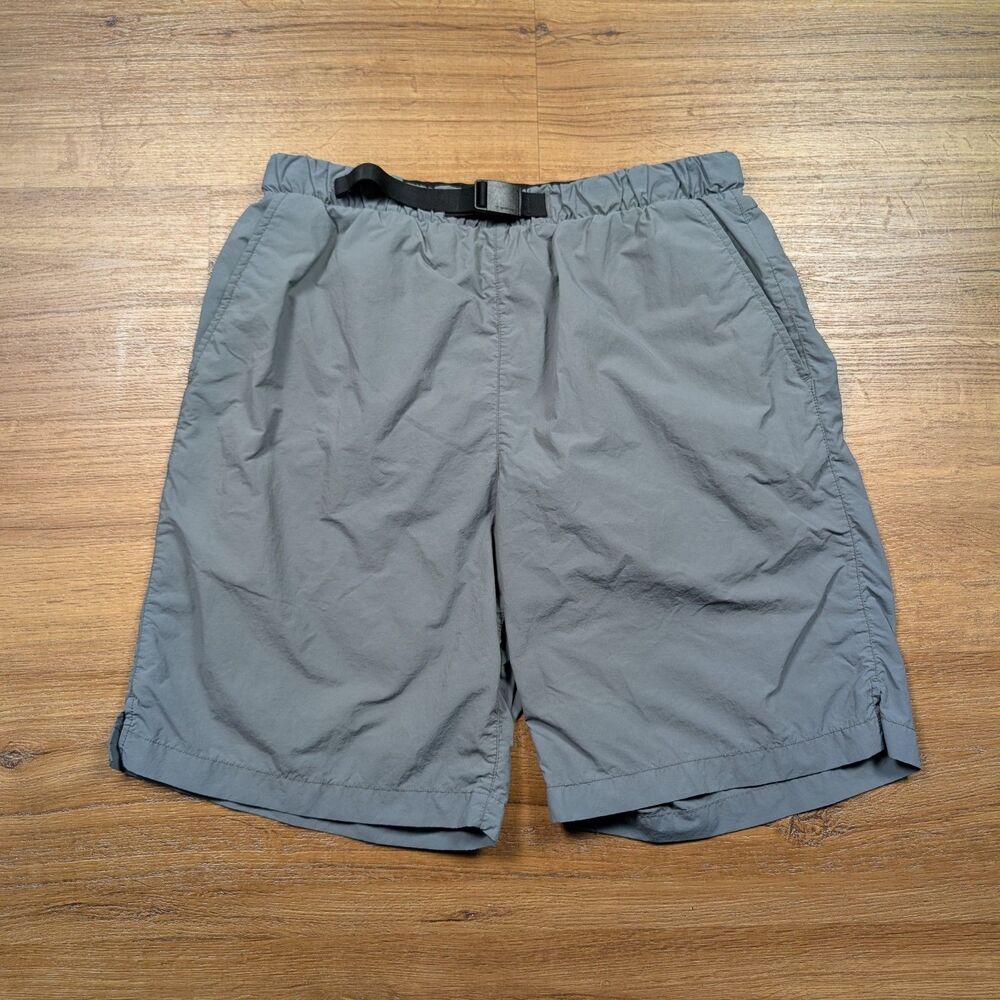 Snow Peak Shorts Mens Medium Gray Quick Dry Hiking Camping Climbing Breathable